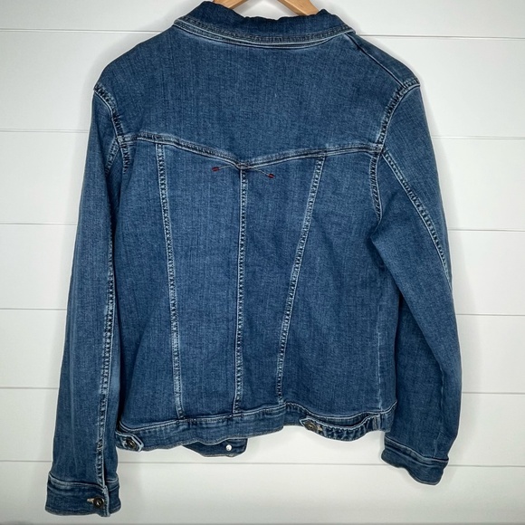 Wrangler Denim Jacket Womens Size Large - Picture 2 of 4